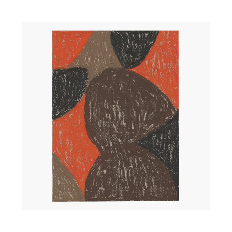 MINI MOSAI . Vivid Red .IIII